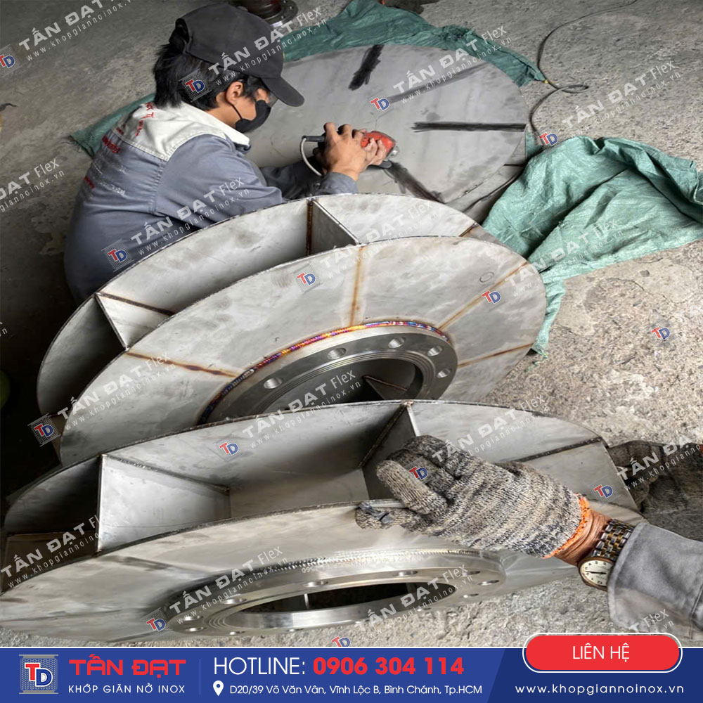 gia công bộ chống xoáy nước