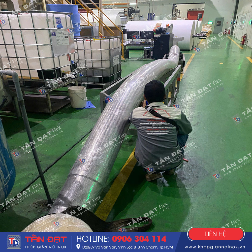 khớp nối chống rung inox 