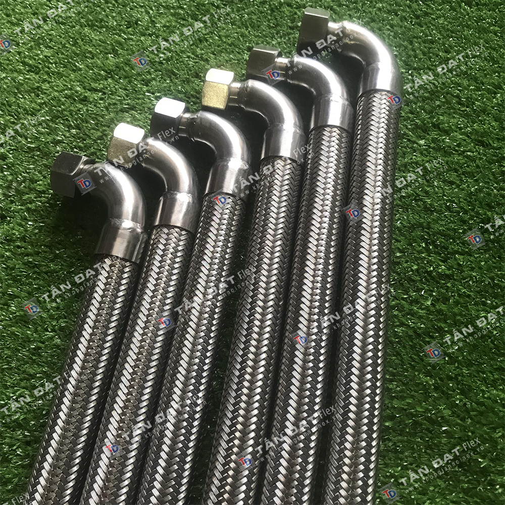 Ống mềm bọc inox chịu nhiệt 